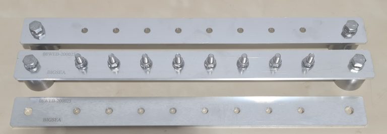 Copper Tinned Plated Earth Bar 01