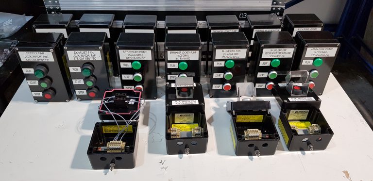 Local Control Station + Fire Damper PB 1