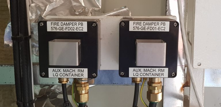 Local Control Station + Fire Damper PB 3