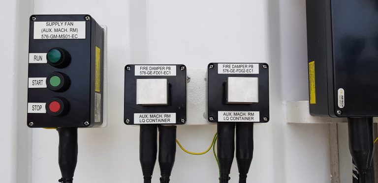 Local Control Station + Fire Damper PB 4