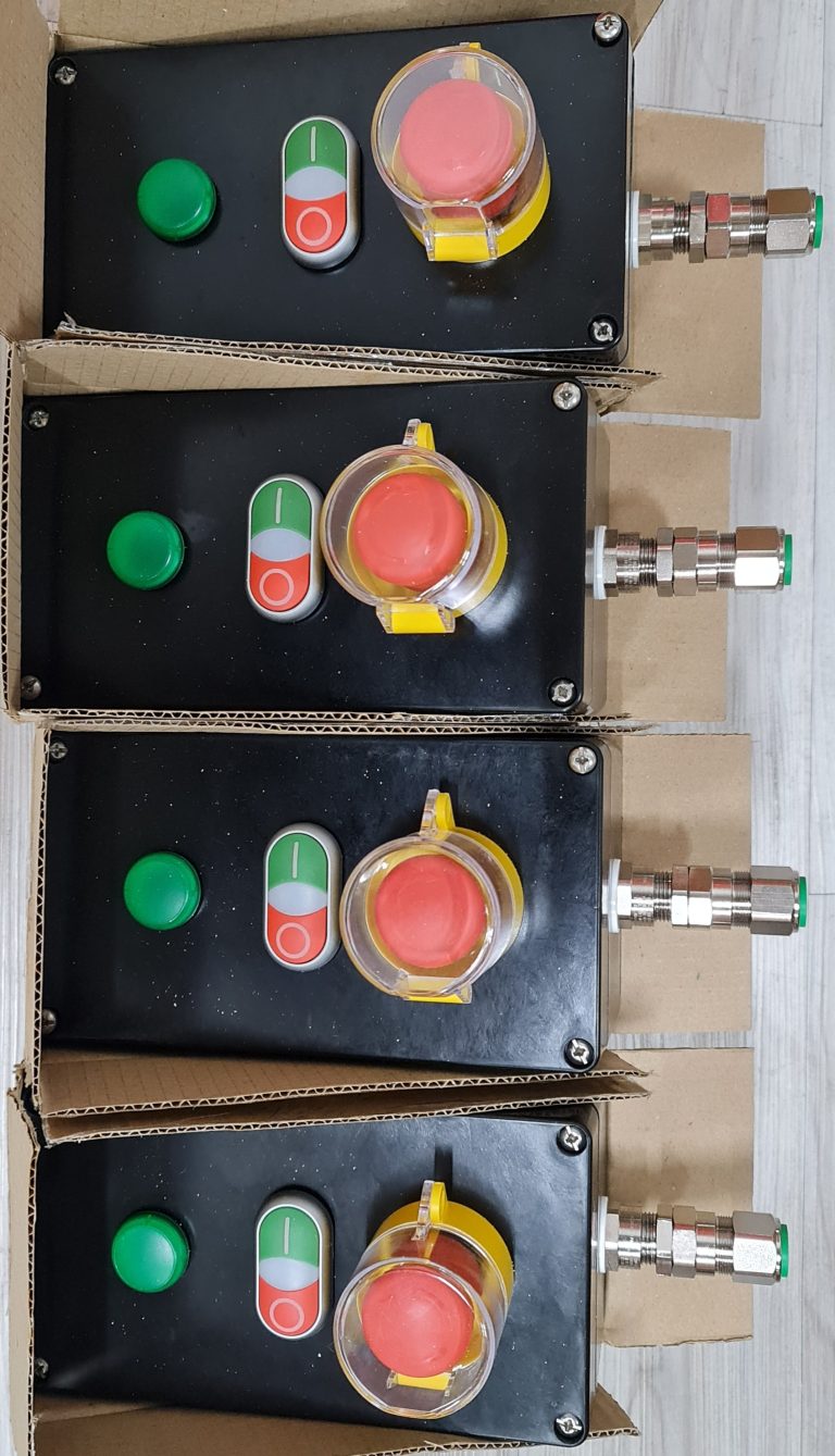 Start & Stop PB with E-stop for Pump